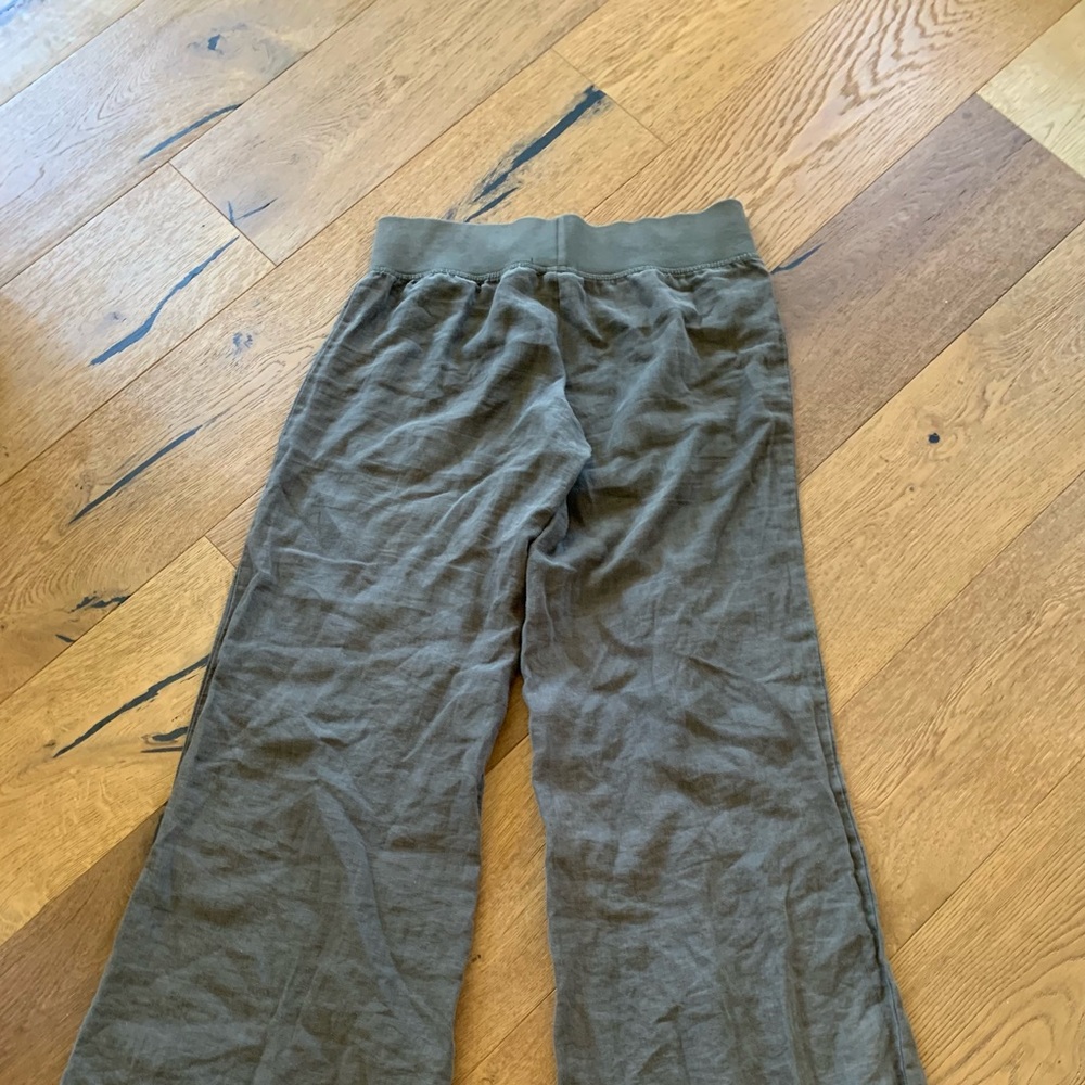 Linen drawstring pants - Picture 3 of 7